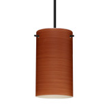 Mini Pendants Glass Down by Besa ( 74 | 1BT-4404CH-MED-BK Besa Stilo 7 Pendant ) 