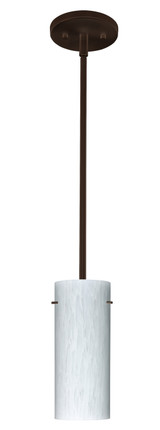 Mini Pendants Glass Down by Besa ( 74 | 1TT-412319-LED-BR Stilo ) 