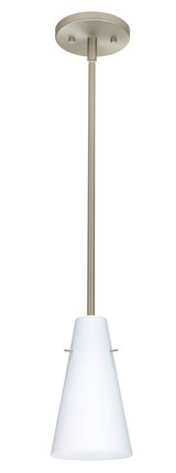 Mini Pendants Glass Down by Besa ( 74 | 1TT-412407-LED-SN Cierro ) 