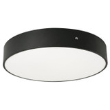 Flush Mounts Drum Shade by AFX Lighting ( 162 | BAYF24LAJUDBK-MSBB Bailey ) 