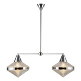 Linear/Island 2 Light Bar by Alora ( 452 | LP348241PNPG Willard ) 