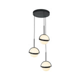 Mini Pendants 3 Light Cluster by Alora ( 452 | MP301003MB Globo ) 