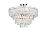 Semi-Flush Mts. Glass Down by Elegant Lighting ( 173 | 1780F25C Emilia ) 