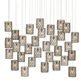 Linear/Island 4 Light + by Currey and Company ( 142 | 9000-1052 Regatta Collection ) 