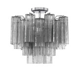 Semi-Flush Mts. Glass Down by Crystorama ( 60 | ADD-300-CH-SM_CEILING Addis ) 