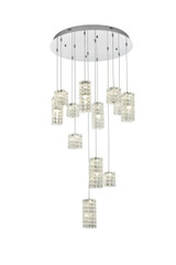 Mid. Chandeliers Multi-Port/Cascade by Elegant Lighting ( 173 | 3680D28C Aston ) 