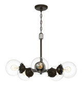 Mid. Chandeliers Glass Down by Designers Fountain ( 43 | 95985-ORB Knoll ) 