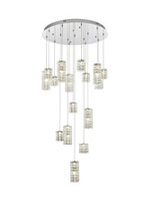 Mid. Chandeliers Multi-Port/Cascade by Elegant Lighting ( 173 | 3680D32C Aston ) 