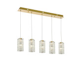 Linear/Island Multi-port/Cascade by Elegant Lighting ( 173 | 3680D5SG Aston ) 