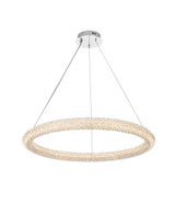 Mid. Chandeliers Ring/Halo by Elegant Lighting ( 173 | 3800D31C Bowen ) 