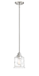 Mini Pendants Glass Down by Designers Fountain ( 43 | 96330-PN Drake ) 