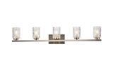 Bathroom Fixtures Five+Lights by Elegant Lighting ( 173 | LD7029W41SN Cassie ) 