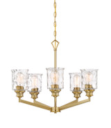 Mid. Chandeliers Glass Up by Designers Fountain ( 43 | 96385-BG Drake ) 