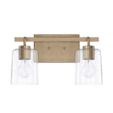 Bathroom Fixtures Two Lights by Capital Lighting ( 65 | 128521AD-449 Greyson ) 