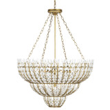 Large Chandeliers Metal Shade by Currey and Company ( 142 | 9000-1099 Magnum Opus Collection ) 