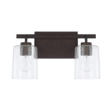 Bathroom Fixtures Two Lights by Capital Lighting ( 65 | 128521BZ-449 Greyson ) 