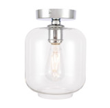 Flush Mounts Glass Down by Elegant Lighting ( 173 | LD2270C Collier ) 