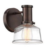 Sconces Single Glass by Designers Fountain ( 43 | 96501-SCB Carson ) 
