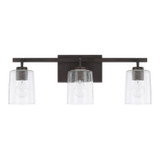Bathroom Fixtures Three Lights by Capital Lighting ( 65 | 128531BZ-449 Greyson ) 
