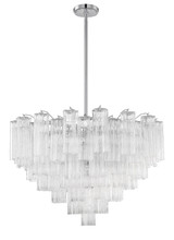 Mid. Chandeliers Glass Down by Crystorama ( 60 | ADD-316-CH-CL Addis ) 