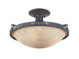 Semi-Flush Mts. Bowl Style by Designers Fountain ( 43 | 97311-WSD Austin ) 