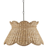 Pendants Fabric Shade by Currey and Company ( 142 | 9000-1115 Annabelle Collection ) 
