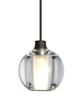Multi-Systems Low Voltage Pendants by Besa ( 74 | X-BOCA5CL-LED-BR Boca 5 ) 