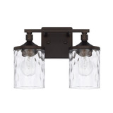 Bathroom Fixtures Two Lights by Capital Lighting ( 65 | 128821BZ-451 Colton ) 