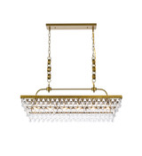 Large Chandeliers Glass Shade by Elegant Lighting ( 173 | 1219G40BR Nordic ) 