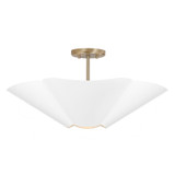 Mid. Chandeliers Metal Shade by Capital Lighting ( 65 | 355443RE Maeve ) 