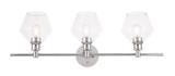 Bathroom Fixtures Three Lights by Elegant Lighting ( 173 | LD2316C Gene ) 