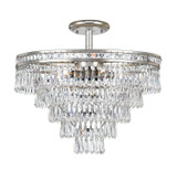 Semi-Flush Mts. Bowl Style by Crystorama ( 60 | 5264-OS-CL-MWP_CEILING Mercer ) 