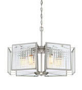 Mid. Chandeliers Glass Down by Designers Fountain ( 43 | 88886-SP Pivot ) 