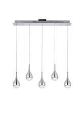 Linear/Island 4 Light + by Elegant Lighting ( 173 | 3805D33C Amherst ) 