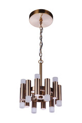 Semi-Flush Mts. Candle by Craftmade ( 46 | 57552-SB-LED Simple Lux ) 