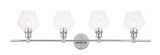 Bathroom Fixtures Four Lights by Elegant Lighting ( 173 | LD2320C Gene ) 