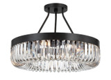 Semi-Flush Mts. Ring Shade/Halo by Crystorama ( 60 | ALI-B2008-CZ_CEILING Alister ) 