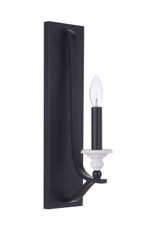 Sconces Single Candle by Craftmade ( 46 | 57661-FBMWW Esme ) 