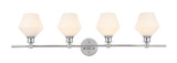 Bathroom Fixtures Four Lights by Elegant Lighting ( 173 | LD2321C Gene ) 