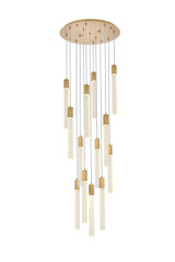 Pendants Multi-port/Cascade by Elegant Lighting ( 173 | 2067G30SG Weston ) 