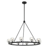 Mid. Chandeliers Glass Up by Crystorama ( 60 | ARA-10265-MK Aragon ) 