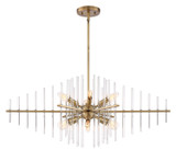 Linear/Island 4 Light + by Designers Fountain ( 43 | 90438-BAB Reeve ) 