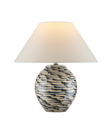 Lamps Table by Currey and Company ( 142 | 6000-1003 Minnows Blue Table Lamp ) 