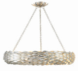 Mid. Chandeliers Metal Shade by Crystorama ( 60 | 538-SA Broche ) 