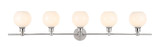 Bathroom Fixtures Five+Lights by Elegant Lighting ( 173 | LD2327C Collier ) 
