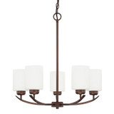 Mid. Chandeliers Glass Up by Capital Lighting ( 65 | 415251BZ-338 Dixon ) 