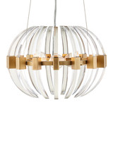 Pendants Sphere by Currey and Company ( 142 | 9000-1193 Coquette Collection ) 