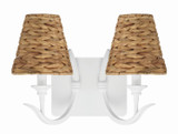 Sconces Double Candle by Craftmade ( 46 | 58362-MWW Kokomo ) 