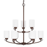 Mid. Chandeliers Glass Up by Capital Lighting ( 65 | 415291BZ-338 Dixon ) 