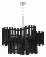 Mid. Chandeliers Geometric/Linear by Craftmade ( 46 | 58410-PLNBWN Freeform ) 